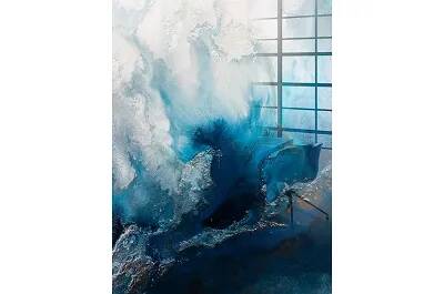 Tableau acrylique Blue Water