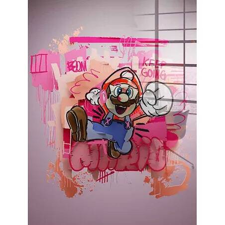 Tableau acrylique Layer Mario