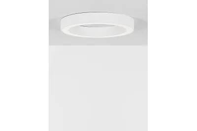 Plafonnier à LED en acrylique et aluminium blanc Ø60