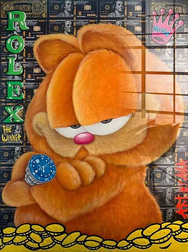 Tableau acrylique Rich Garfield