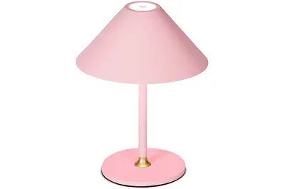 16124 - 175816 - Lampe de table à LED en métal rose Ø15