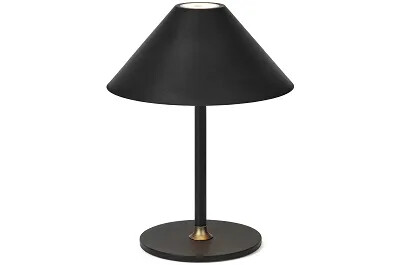 16131 - 175868 - Lampe de table à LED en métal noir Ø19