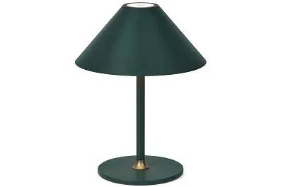 Lampe de table à LED en métal vert sapin Ø19