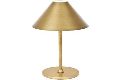 Lampe de table à LED en métal laiton antique Ø19