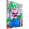 Tableau acrylique Scared Luigi