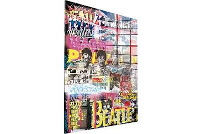 Tableau acrylique Beatles Novo