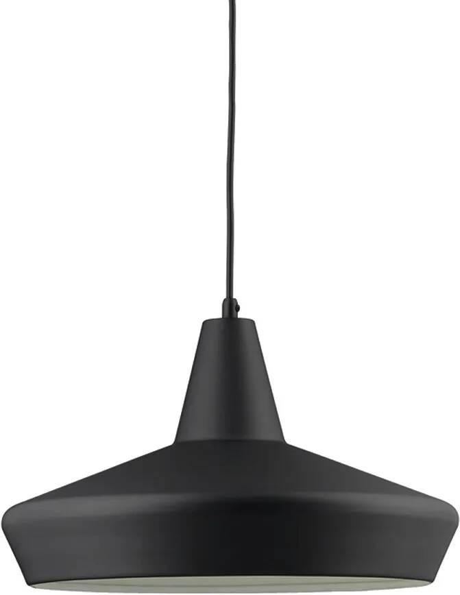 Lampe suspension en métal noir Ø37