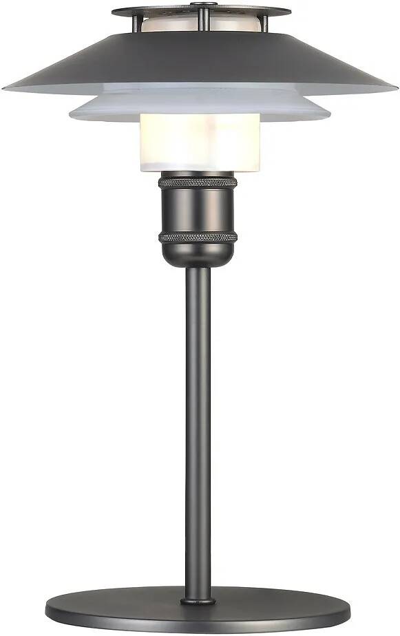 Lampe de table en métal anthracite H28
