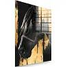 Tableau feuille d'or Luxury Horse