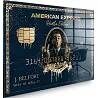 Tableau feuille d'or Royal American Express