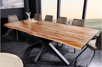 Table à manger en bois massif de sheesham marron 200X100