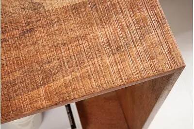 Table d'appoint en bois de manguier laqué