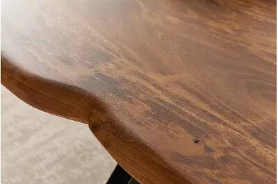 Table basse en bois massif acacia miel