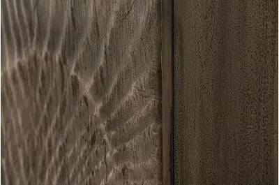 Buffet design en bois acacia gris 2 portes