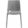Chaise en plastique gris
