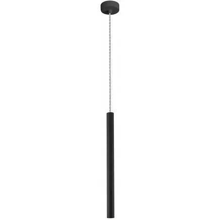Lampe suspension design à LED en métal noir Ø3