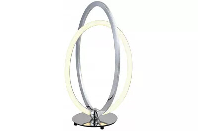 6024 - 97546 - Lampe à poser design à LED en aluminium chromé H41